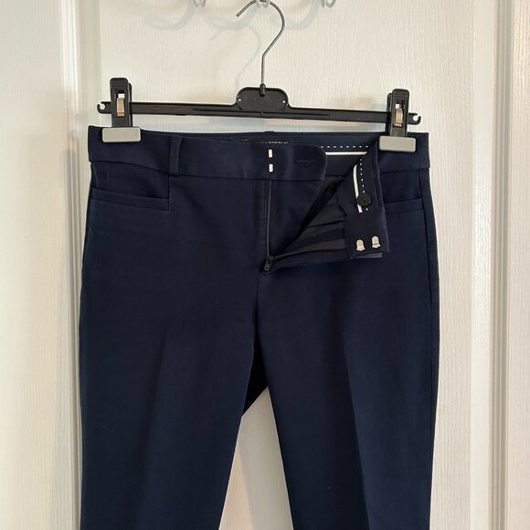 Banana Republic Sloan Slim-Fit Ankle Pants – Navy | Size 2 - Picture 5 of 7